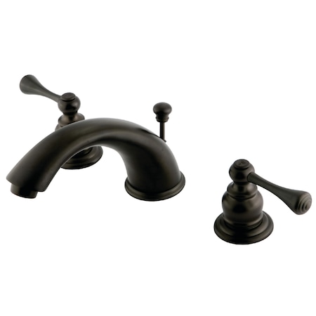 Kingston Brass 8" Widespread Bathroom Faucet, Oil Rubbed Bronze KB3975BL